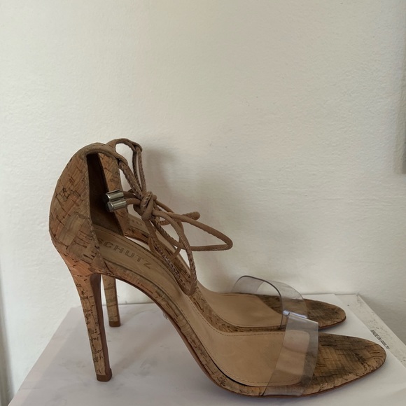 Schutz Perspex strap heel sandal 11 - Picture 4 of 4